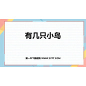《有几只小鸟》加与减PPT免费课件