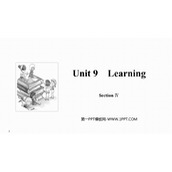 《Learning》SectionⅣ PPT课件