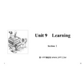 《Learning》SectionⅠ PPT课件