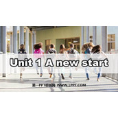 《A new start》PPT教学课件
