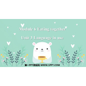 《Language in use》Eating together PPT教学课件