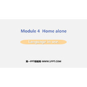 《Language in use》Home alone PPT教学课件