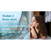 《I can look after myselfalthough it won't be easy for me》Home alone PPT免费下载