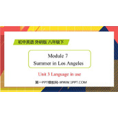 《Language in use》Summer in Los Angeles PPT教学课件