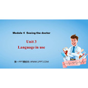 《Language in use》Seeing the doctor PPT教学课件