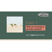 《What are you going to do at the weekends?》Making plans PPT优质课件