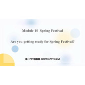 《Are you getting ready for Spring Festival》PPT免费下载