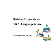 《Language in use》A trip to the zoo PPT课件下载
