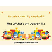 《What's the weather like?》PPT教学课件