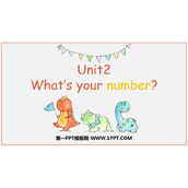《What's your number?》PPT精品课件