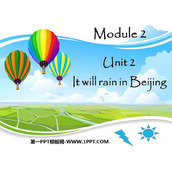 《It will rain in Beijing》PPT免费课件