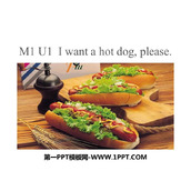 《I want a hot dog,plaese》PPT免费课件