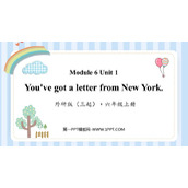 《You've got a letter from New York》PPT免费课件