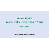 《You've got a letter from New York》PPT课件下载
