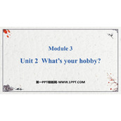 《What's your hobby?》PPT免费课件
