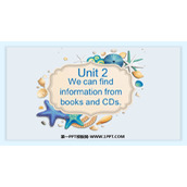 《We can find information from books and CDs》PPT精品课件