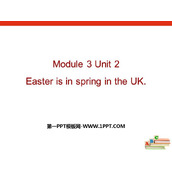 《Easter is in Spring in the UK》PPT免费课件