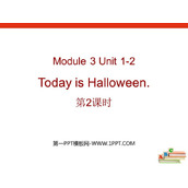 《Today is Halloween》PPT课件下载(第2课时)