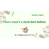 《There wasn't a clock here before》PPT课件下载
