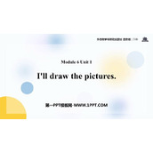 《I'll draw the pictures》PPT课件下载