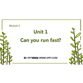 《Can you ran fast?》PPT优秀课件