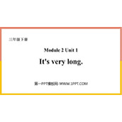 《It's very long》PPT免费课件