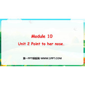 《Point to her nose》PPT免费下载