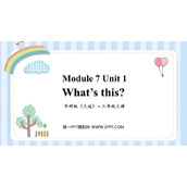 《What's this?》PPT精品课件下载