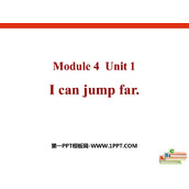 《I can jump far》PPT免费课件