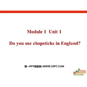 《Do you use chopsticks in England》PPT课件下载