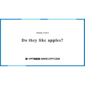 《Do they like apples》PPT课件下载