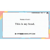 《This is my head》PPT免费课件
