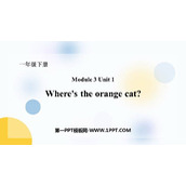 《Where's the orange cat?》PPT课件下载