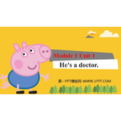 《He's a doctor》PPT优质课件