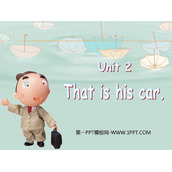 《That is his car》PPT免费课件