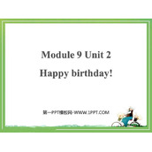 《Happy Birthday!》PPT优质课件下载