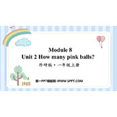 《How many pink balls?》PPT课件下载