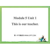 《This is our teacher》PPT免费下载