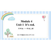 《It's Red》PPT免费课件