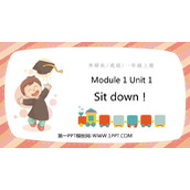 《Sit down!》PPT精品课件
