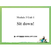 《Sit down!》PPT免费下载