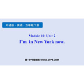 《I'm in New York now》PPT优质课件
