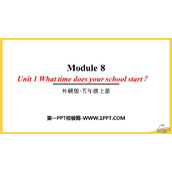 《What time does your school start?》PPT免费课件