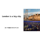 《London is a big city》PPT免费课件