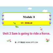 《Sam is going to ride horse》PPT教学课件