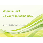 《Do you want some rice?》PPT免费课件