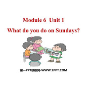 《What do you do on Sundays?》PPT免费下载