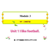 《I like football》PPT免费课件