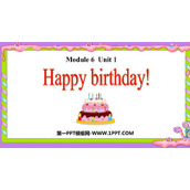 《Happy Birthday!》PPT优质课件