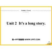 《It's a long story》Travel PPT免费课件